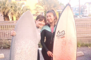 藤崎奈々子はサーフィンが趣味